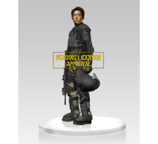 The Walking Dead Glenn in Riot Gear Statue 